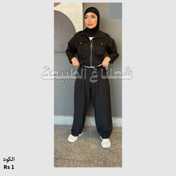 بنطلون كتان أنيق