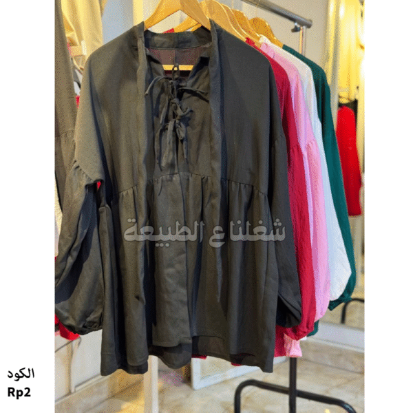 بلوزه كتان